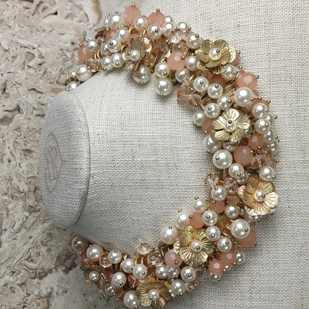 Floral Collar Necklace